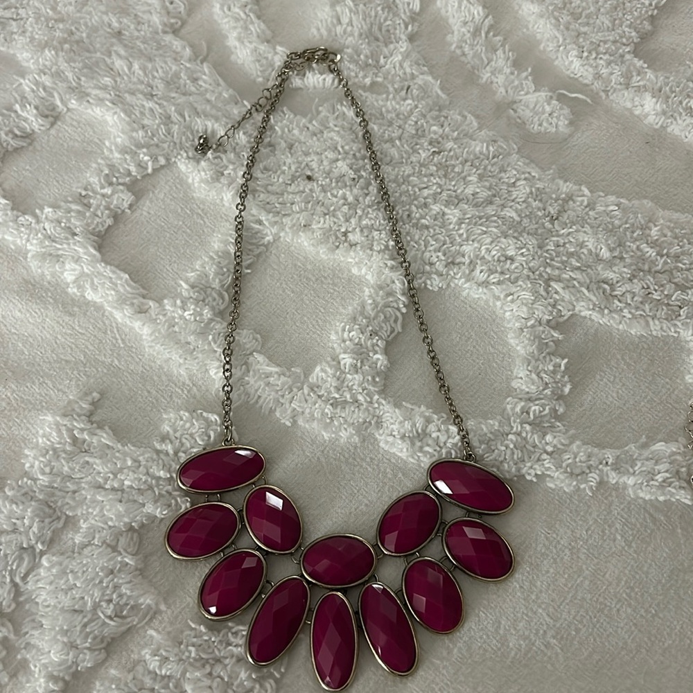 Pink necklace